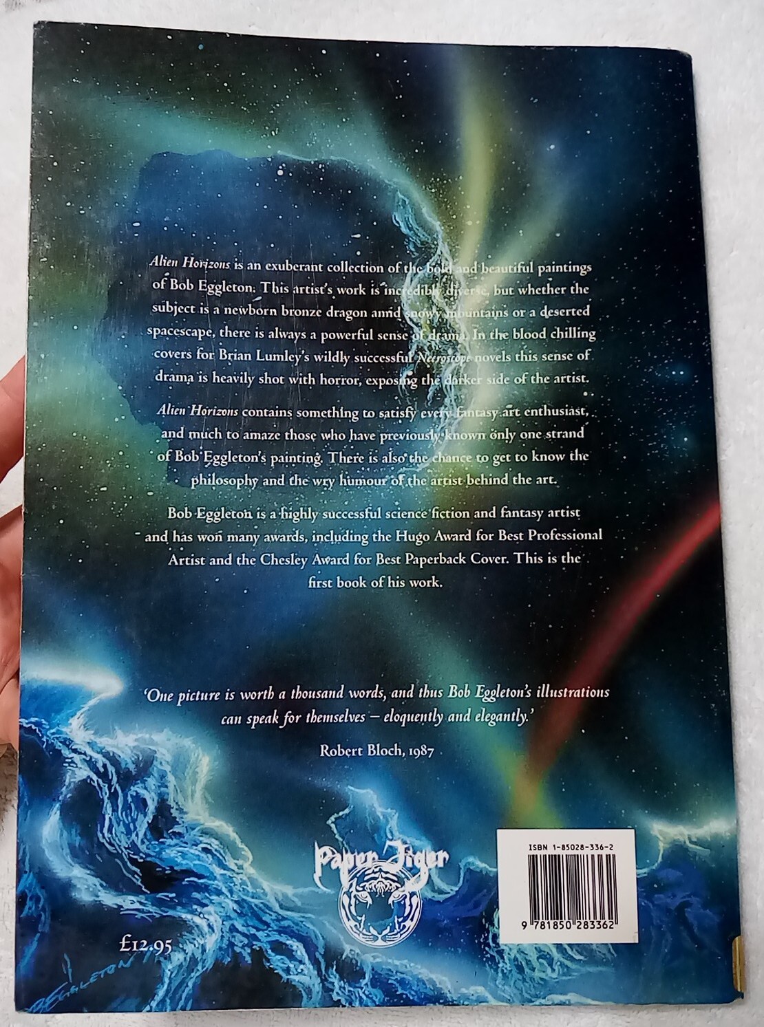 Alien Horizons : The Fantastic Art of Bob Eggleton by Nigel Suckling (2000,…