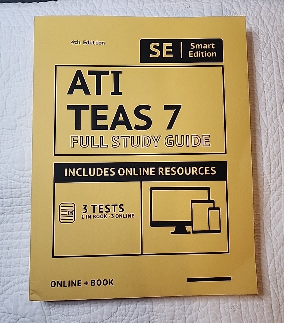 ATI TEAS 7 Study Guide: Smart Edition Academy TEAS 7 2022 -2023 Prep Book – NEW