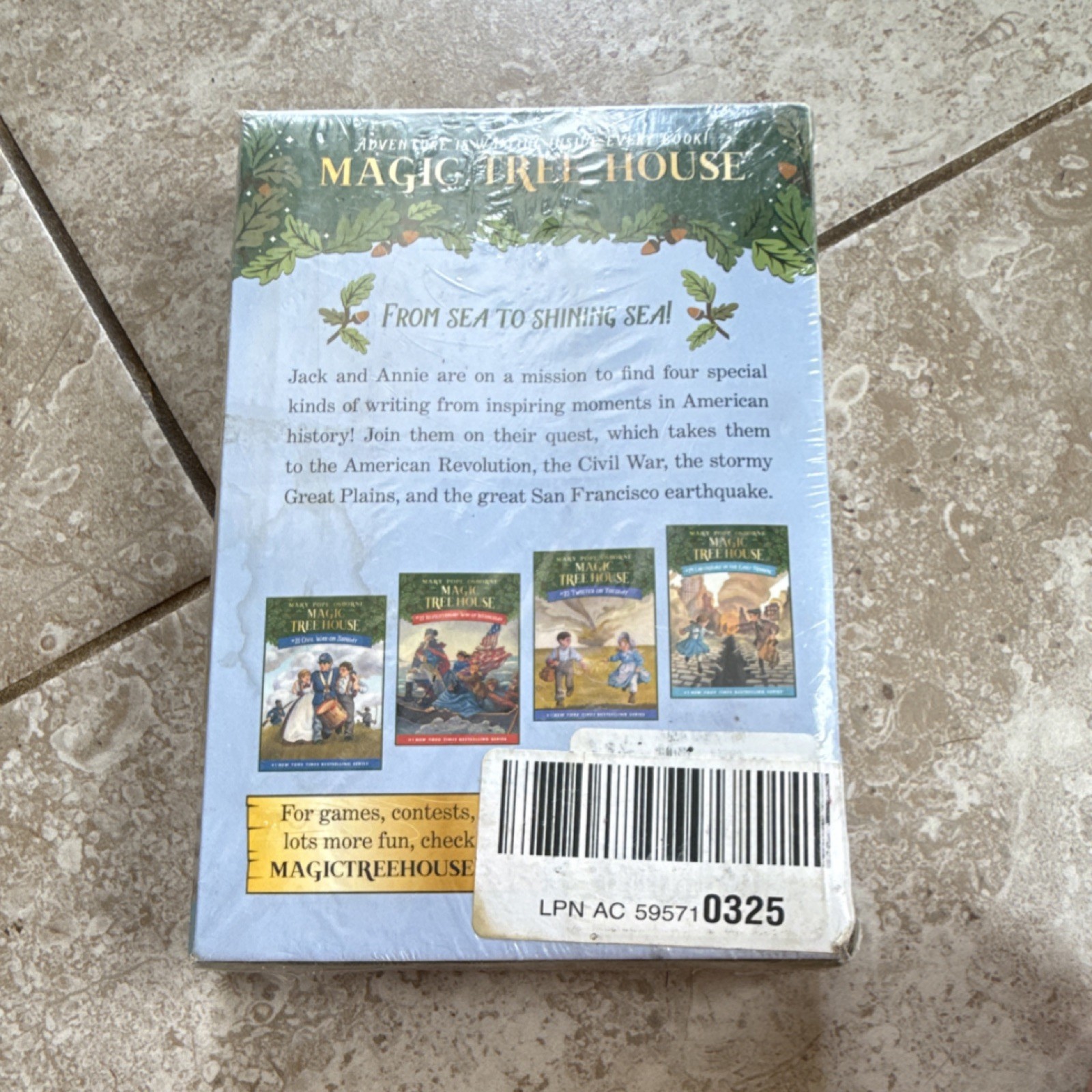 Magic Tree House Ser. Books 21-24 Boxed Set by Mary Pope Osborne, English
