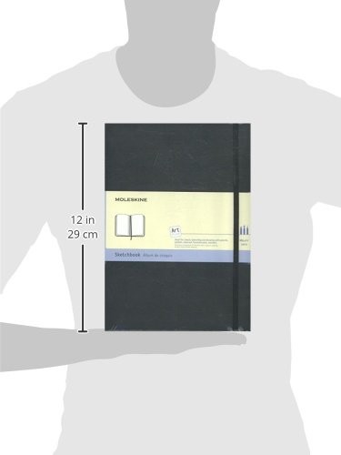 Moleskine Art Sketchbook, Hard Cover, A4 (8.25 X 11.75) Plain Hardcover