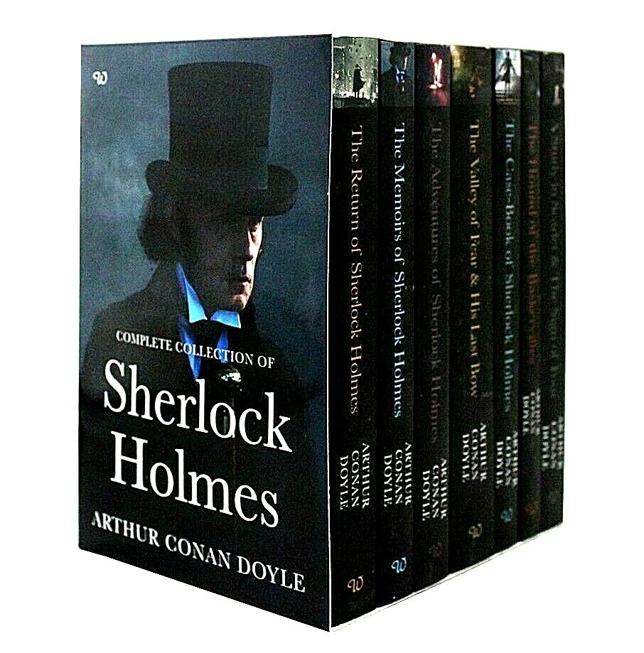Sherlock Holmes Series Complete Collection 7 Books Set By Arthur Conan Doyle NEW
