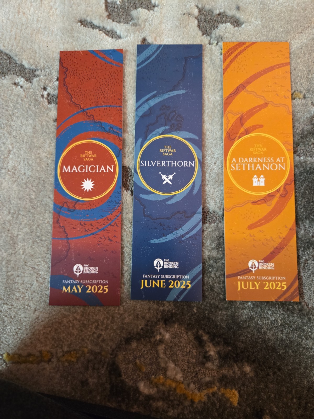 Rift War Saga – Raymond E. Feist The Broken Binding Exclusive Limited Edition