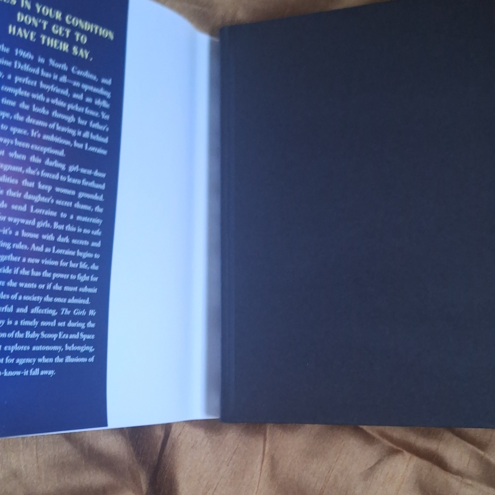 The Girls We Sent Away by Meagan Church Hardcover Fiction Novel