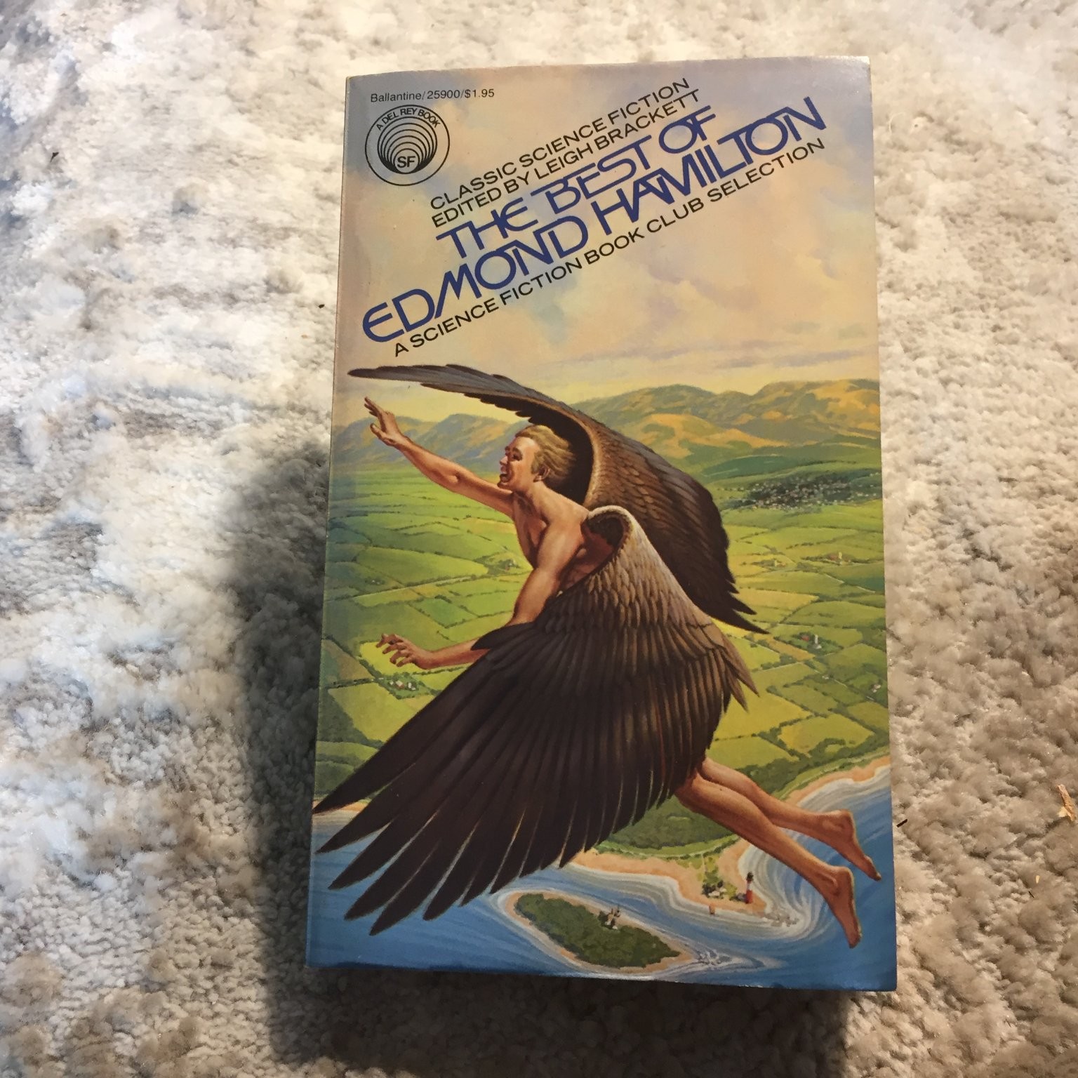 Best of Edmond Hamilton Leigh Brackett 1977 Science Fiction Del Rey Book PB SF