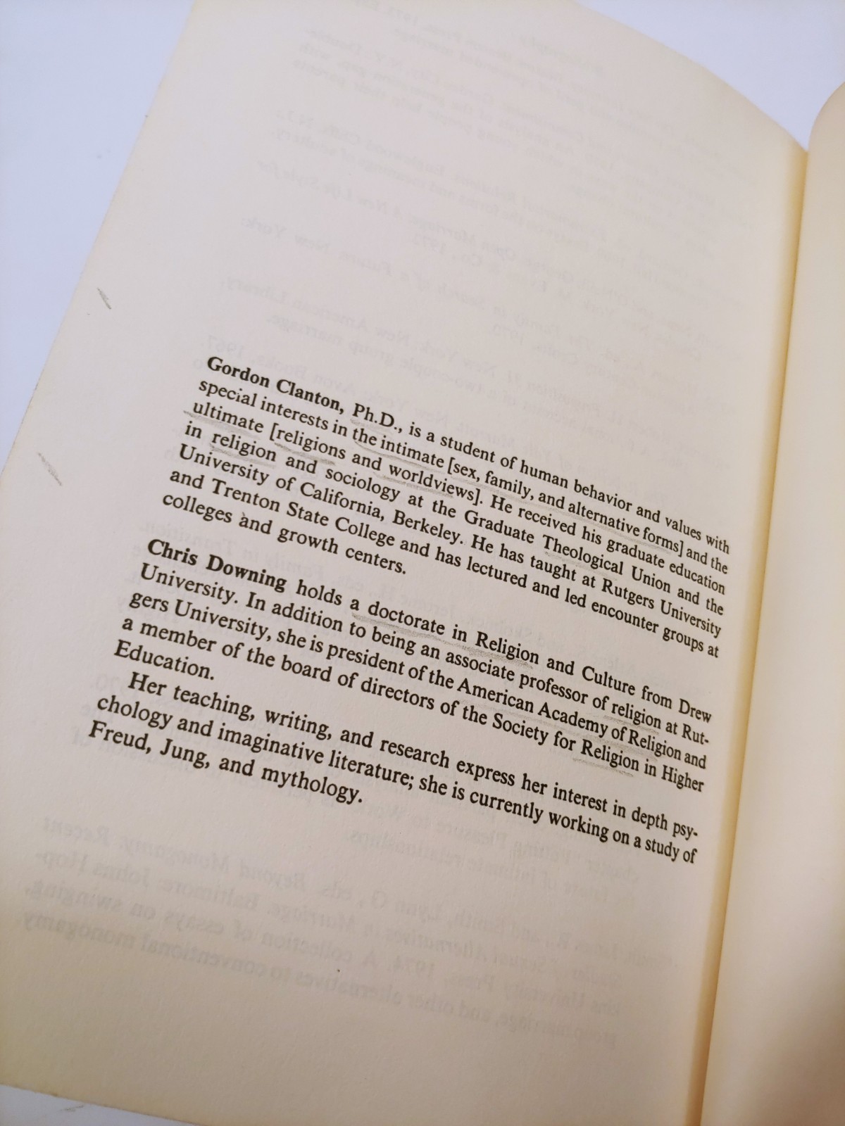 FaceToFaceToFace, An Experiment In Intimacy, Gordon Clanton / Chris Downing 1975