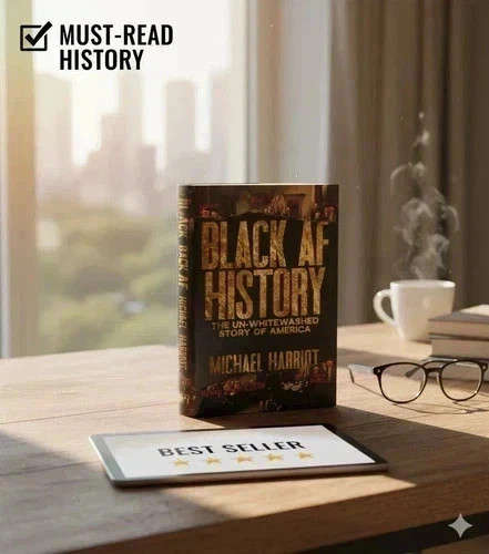 Black AF History Un-Whitewashed Story of America Michael Harriot A5 Book
