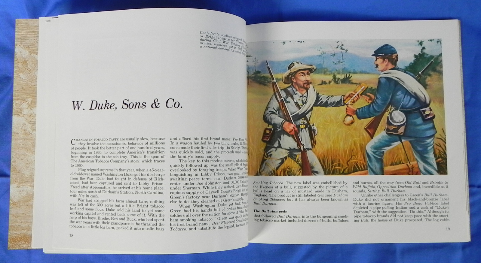 „the American Tobacco story“ 1964 Softcover Book, 64 Pages, US Company History