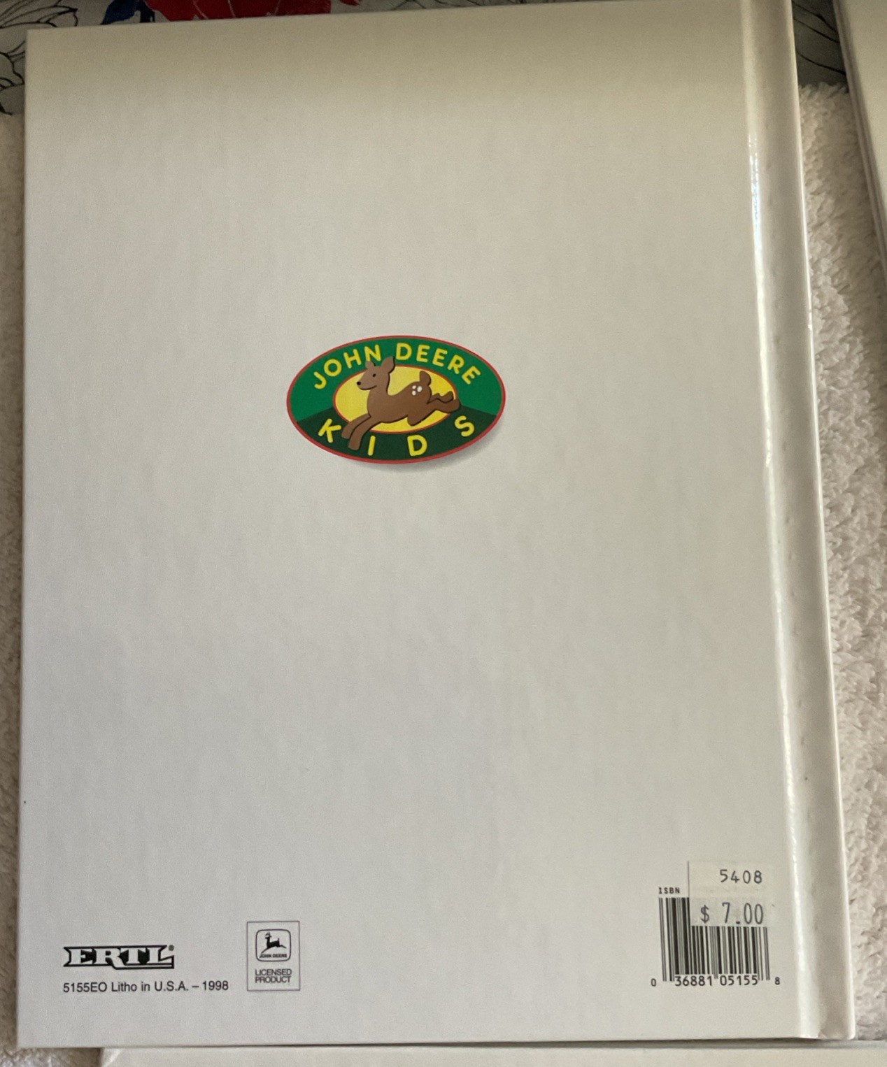 7 John Deere STORYBOOK FOR LITTLE FOLKS Books Johnny Tractor CORNY CORNPICKER ++
