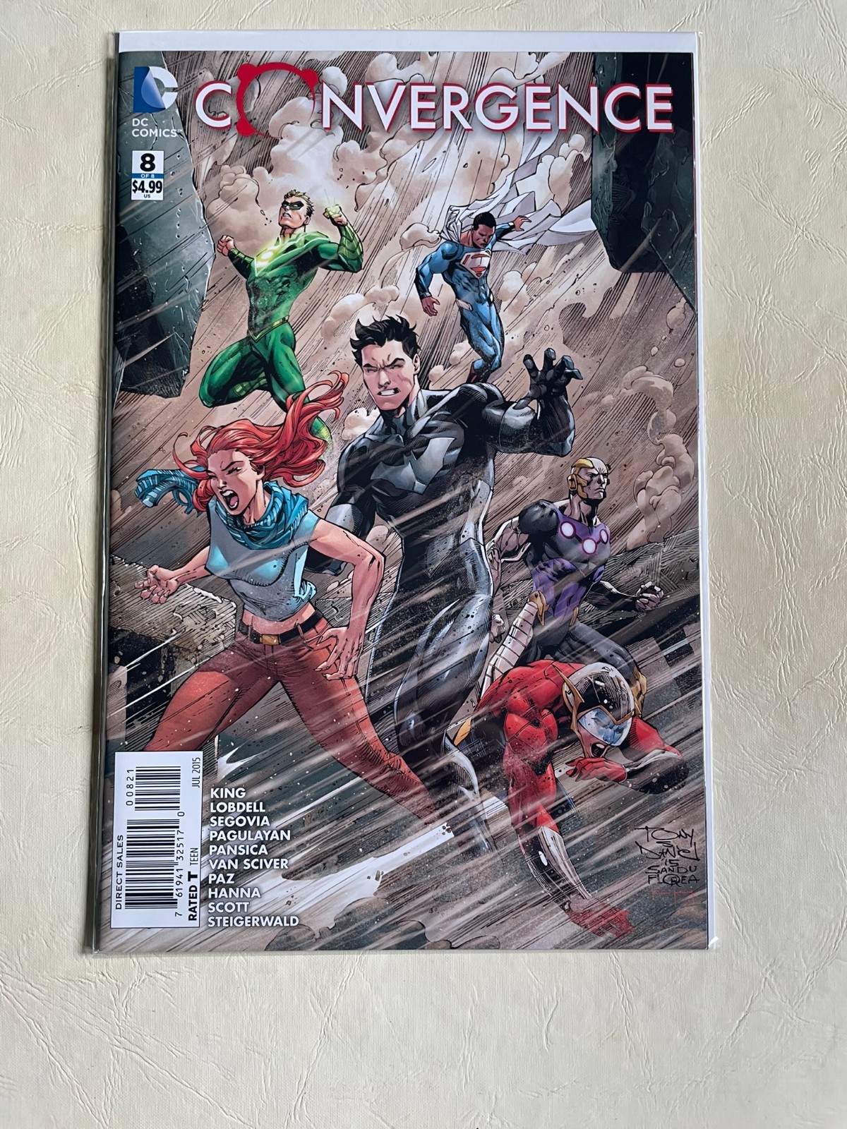 Convergence #0-8 Complete Set DC comics 2015