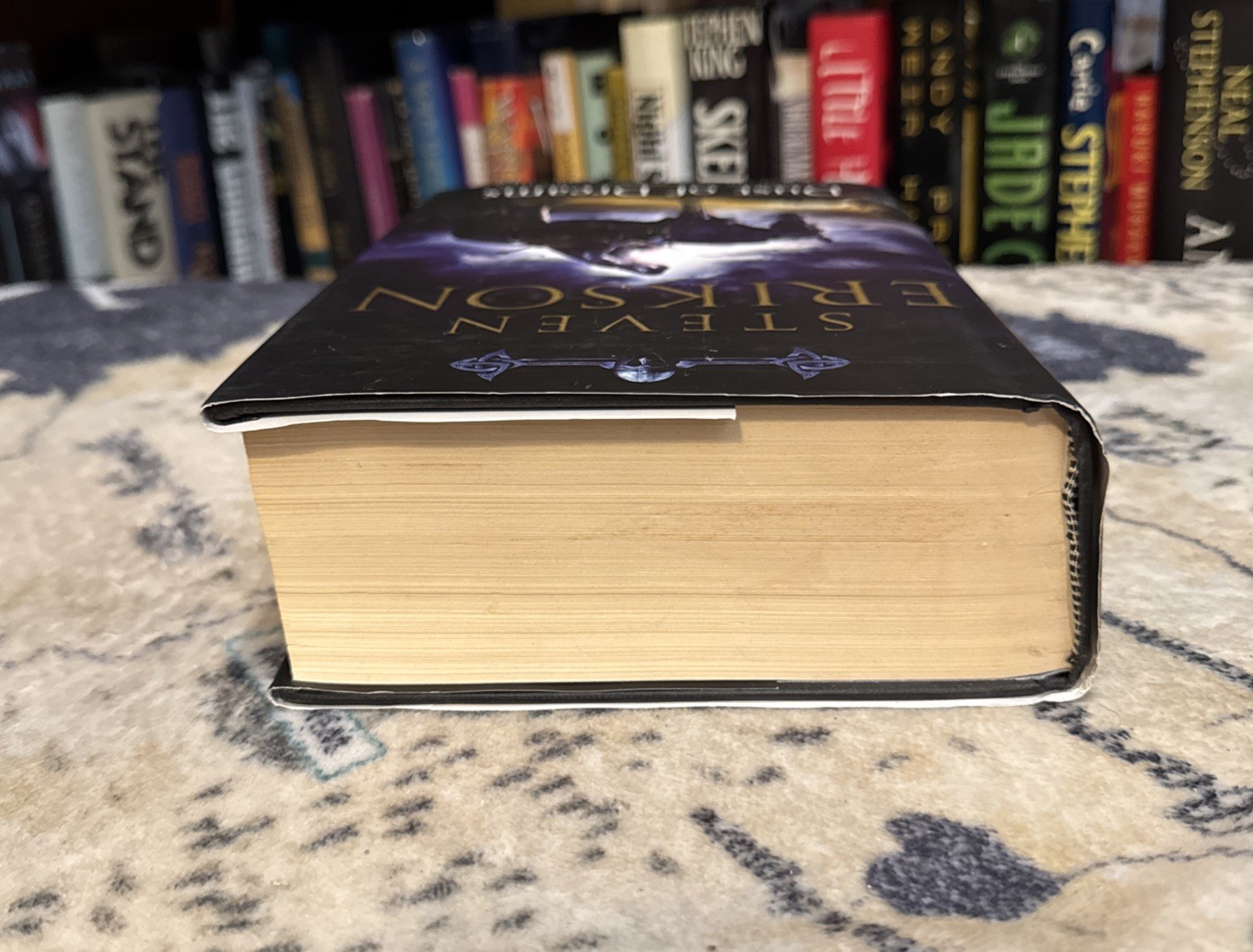 Dust of Dreams – Steven Erikson (Hardcover) Bantam First Edition/Print, Ex-Lib.