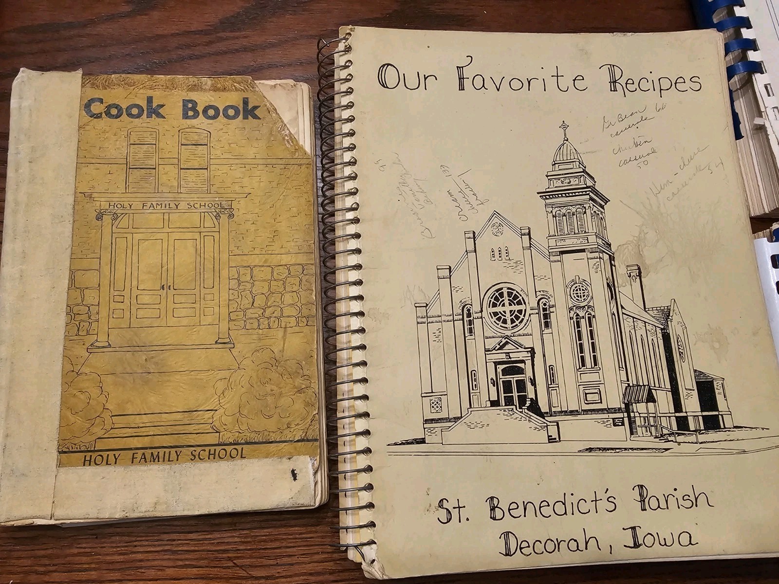 Vintage Lot 11 Midwest Church Community Cookbooks 1940s – 1970s Mich Iowa IL KY