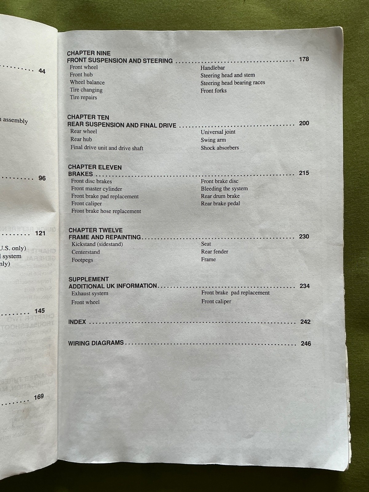 Clymer Honda VT500 Service Manual 1983-1988 M344 Acceptable 1994 Pback