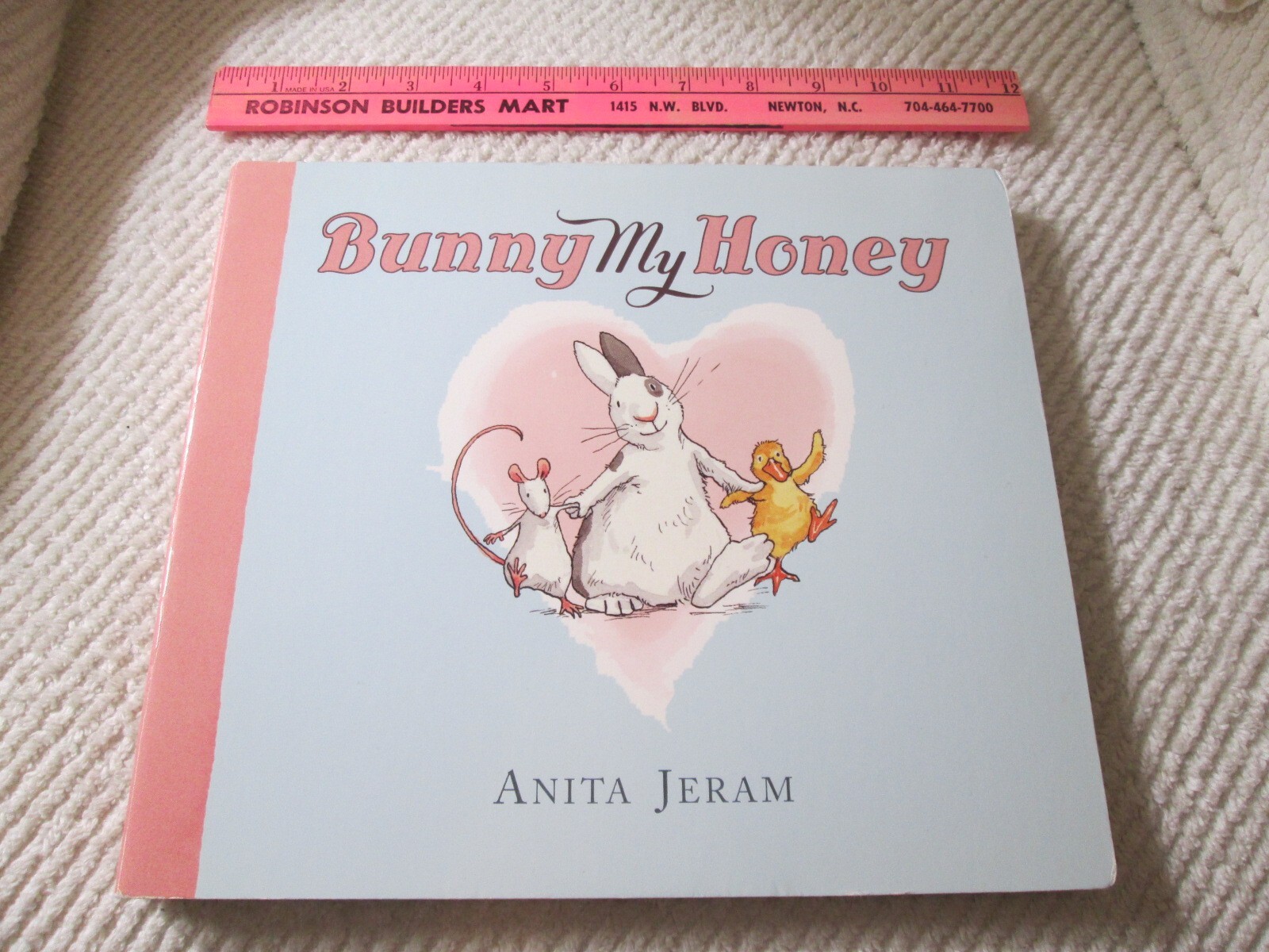Bunny My Honey by Anita Jeram Big Board Book (9.25 x 10.5 inches)