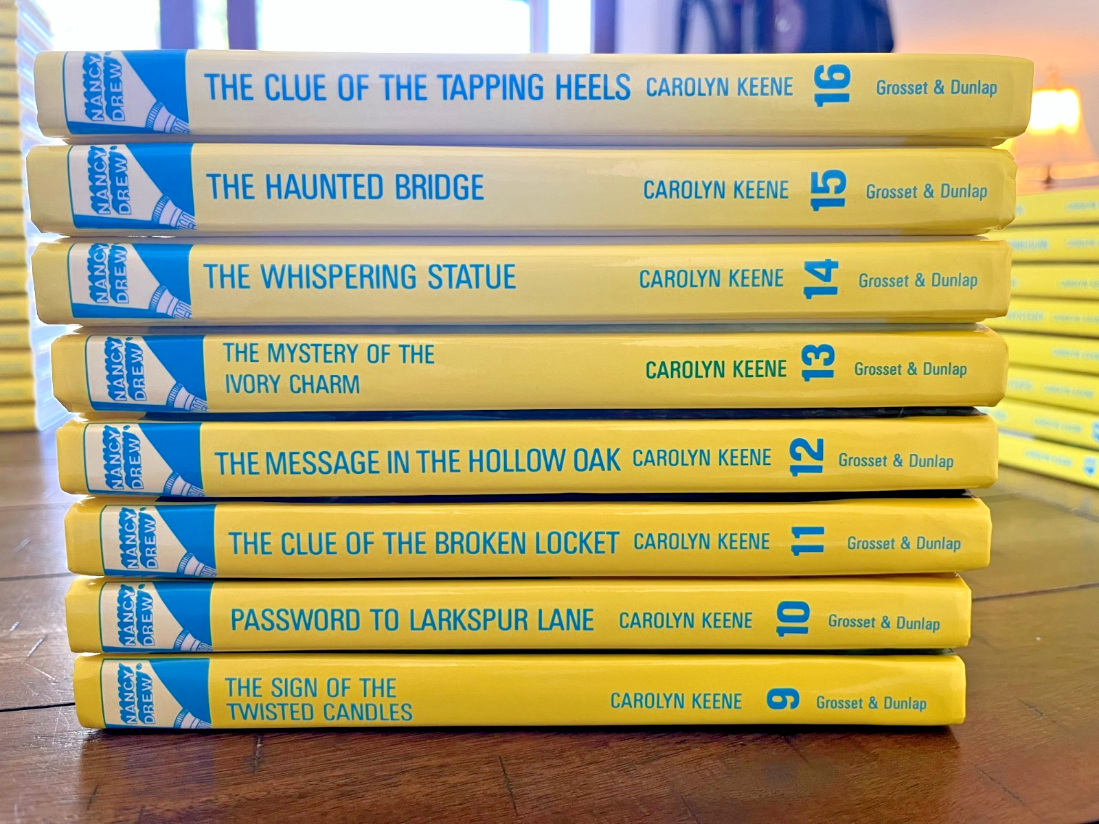 Complete Nancy Drew Flashlight Hard Cover Book Set 1-56