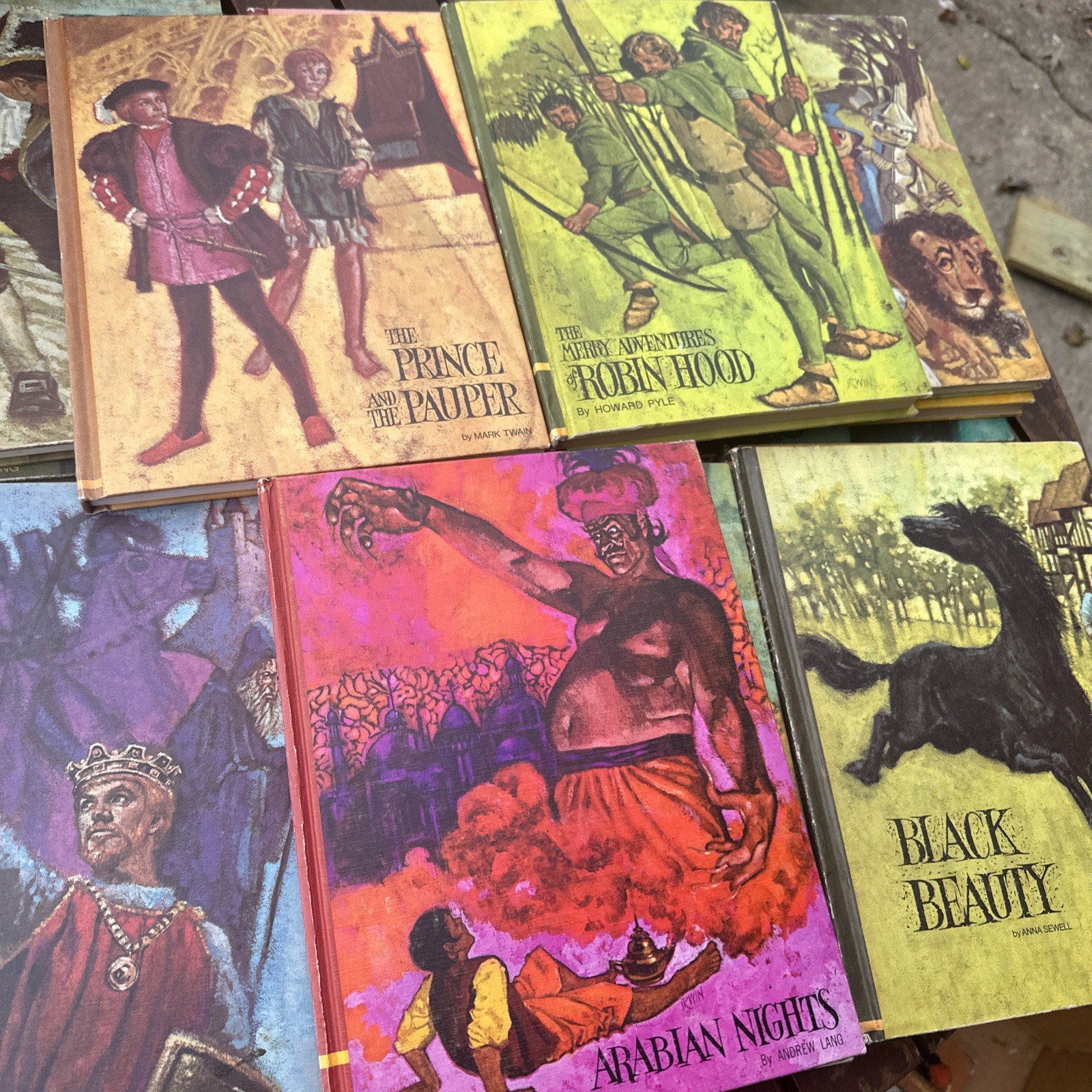Classic Press Book Kit From 60’s. 21 Total : Paul Bunyan, Wizard Oz, + More