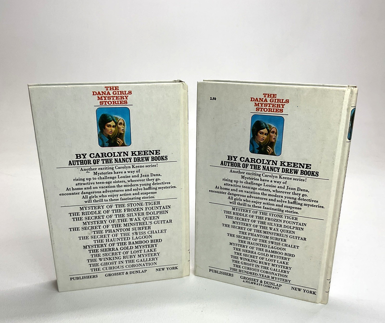 The Dana Girls Mystery Lot 2 Carolyn Keene 1972 ’73 Minstrel Guitar Swiss Chalet