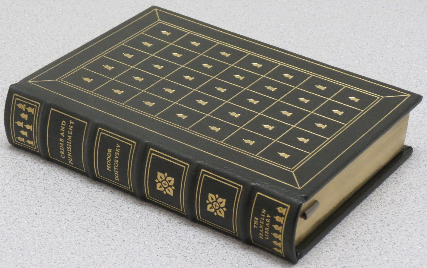 Crime and Punishment by Feodor Dostoevsky – The Franklin Library – Limited 1975