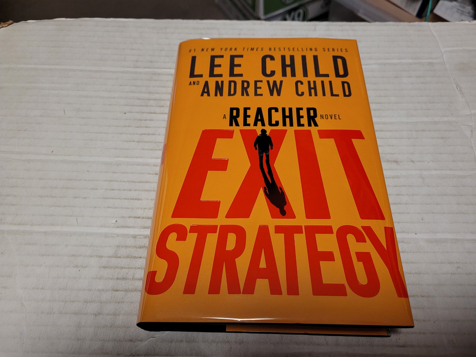 Exit Strategy by Andrew Child and Lee Child (2025, HC) FLAT SIGNED x 1 1st/1st