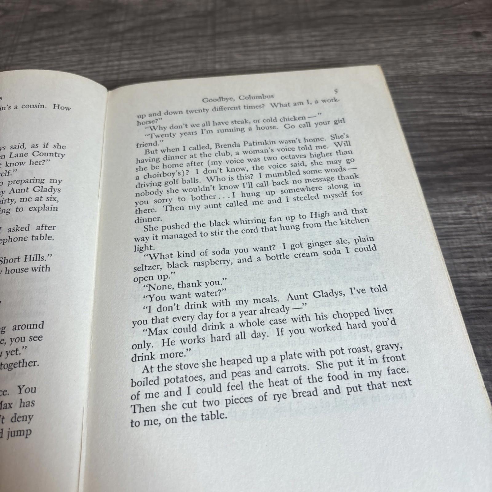 GOODBYE, COLUMBUS 1959 Philip Roth 1st Edition 6th Print