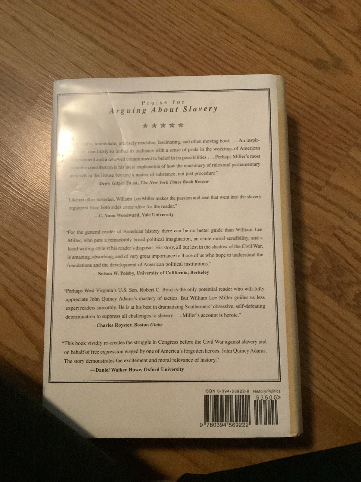 Arguing about Slavery : The Great Battle in the United States Congress by…