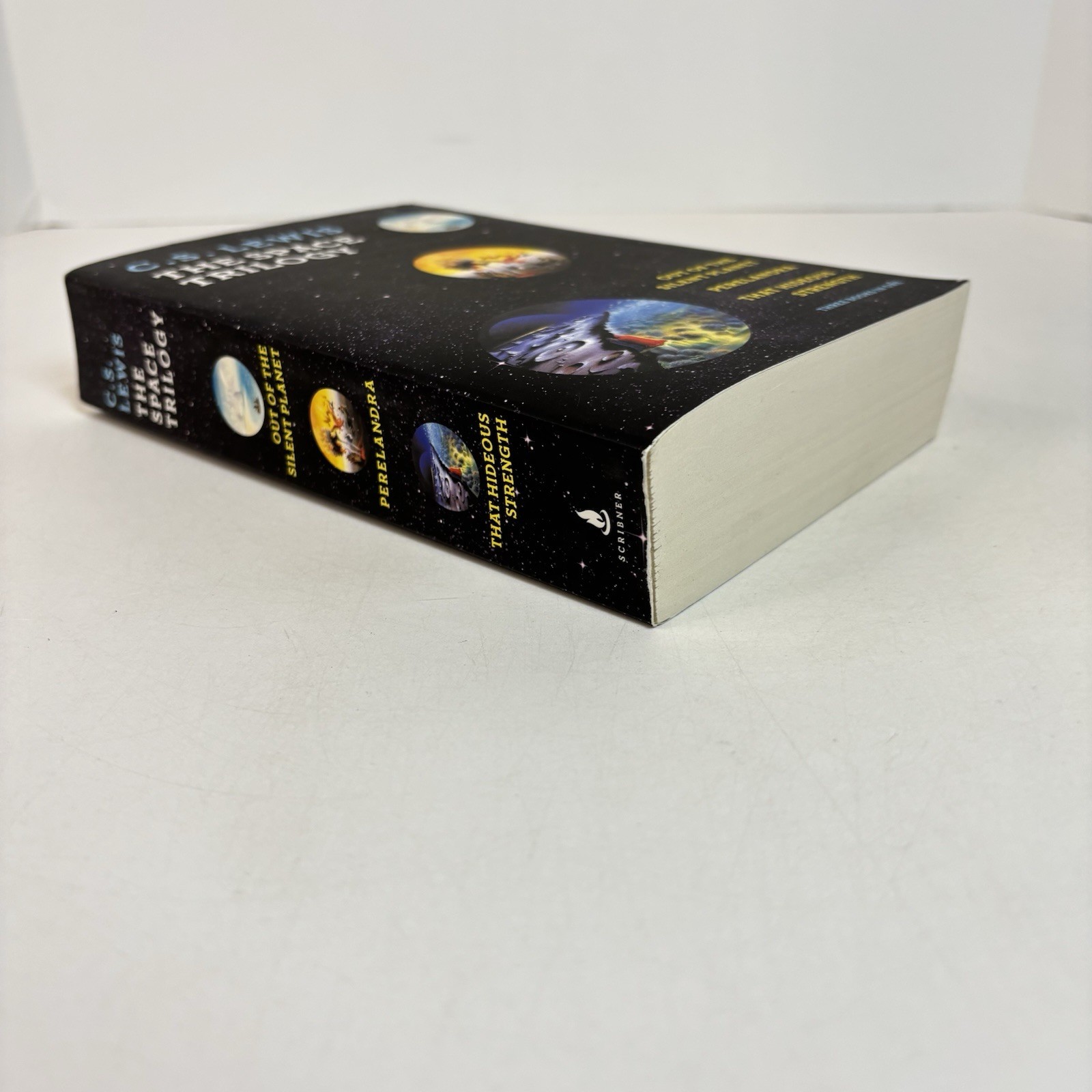 C.S. Lewis The Space Trilogy Omnibus Paperback 2011 Scribner 3-in-1 Sci Fi PB G5