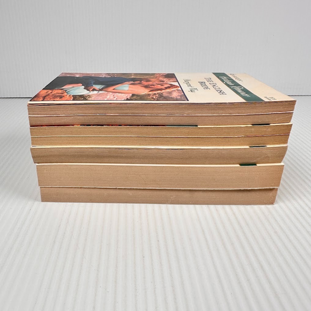 5x Harlequin Romance Paperback Books/Novels – Multiple Titles & Authors
