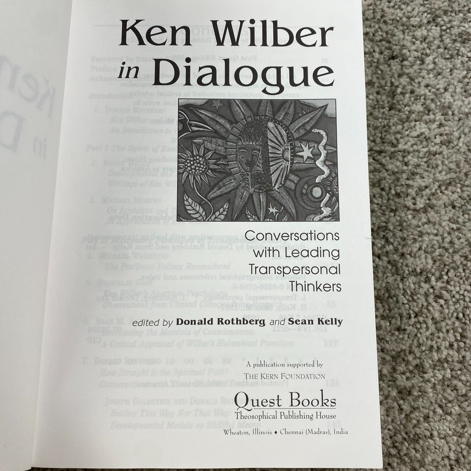 KEN WILBER Lot (9) 8 Books & DVD Set Quantum Questions Essential In Dialogue ++