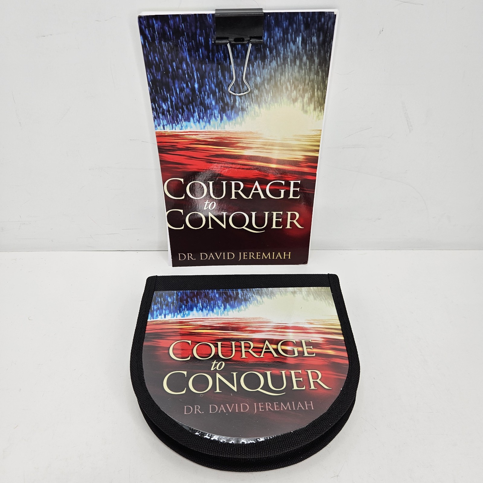 Courage To Conquer Dr. David Jeremiah CDs/STUDY GUIDE USED & NEW!!