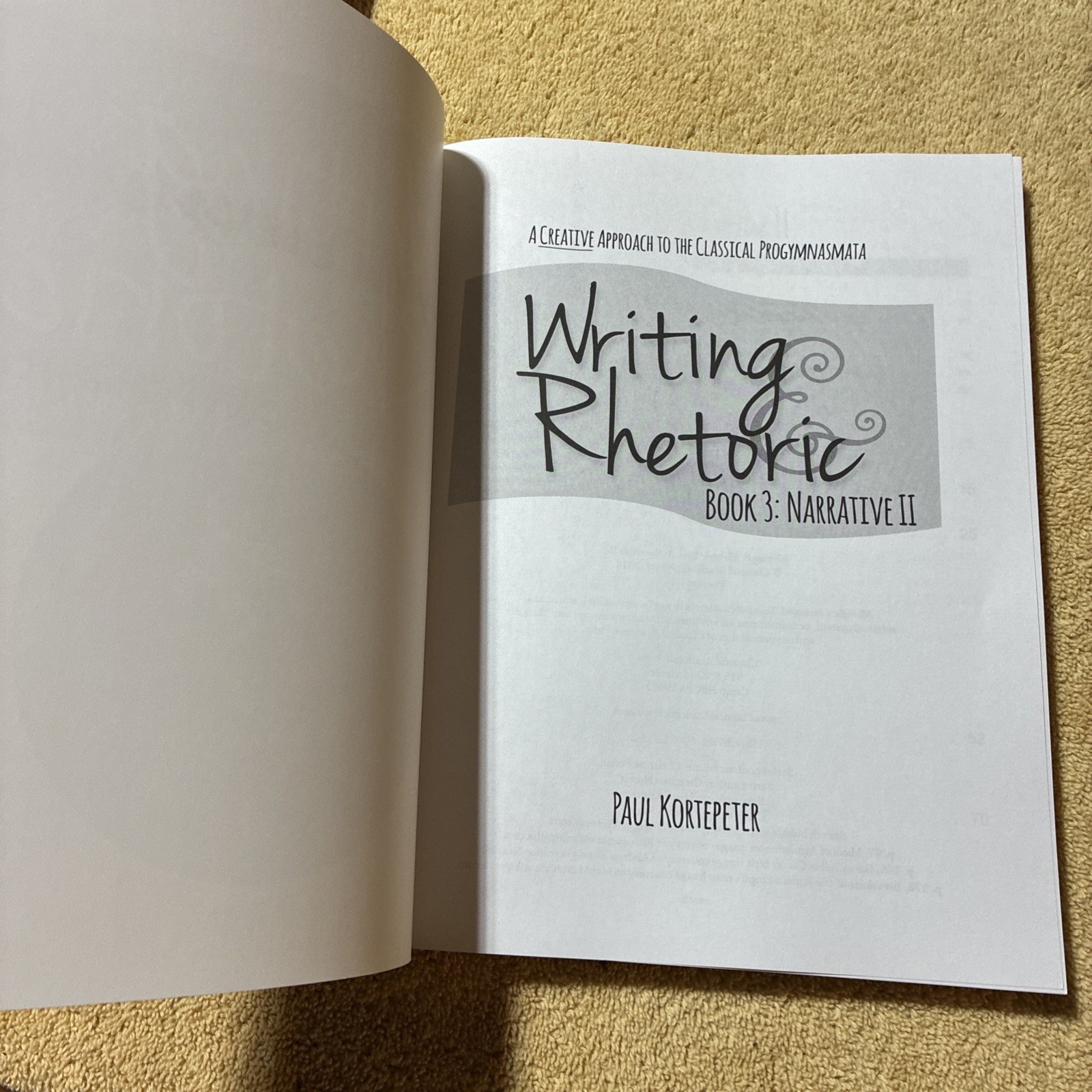 Writing & Rhetoric Book 3: Narrative II – Student Edition – TPB