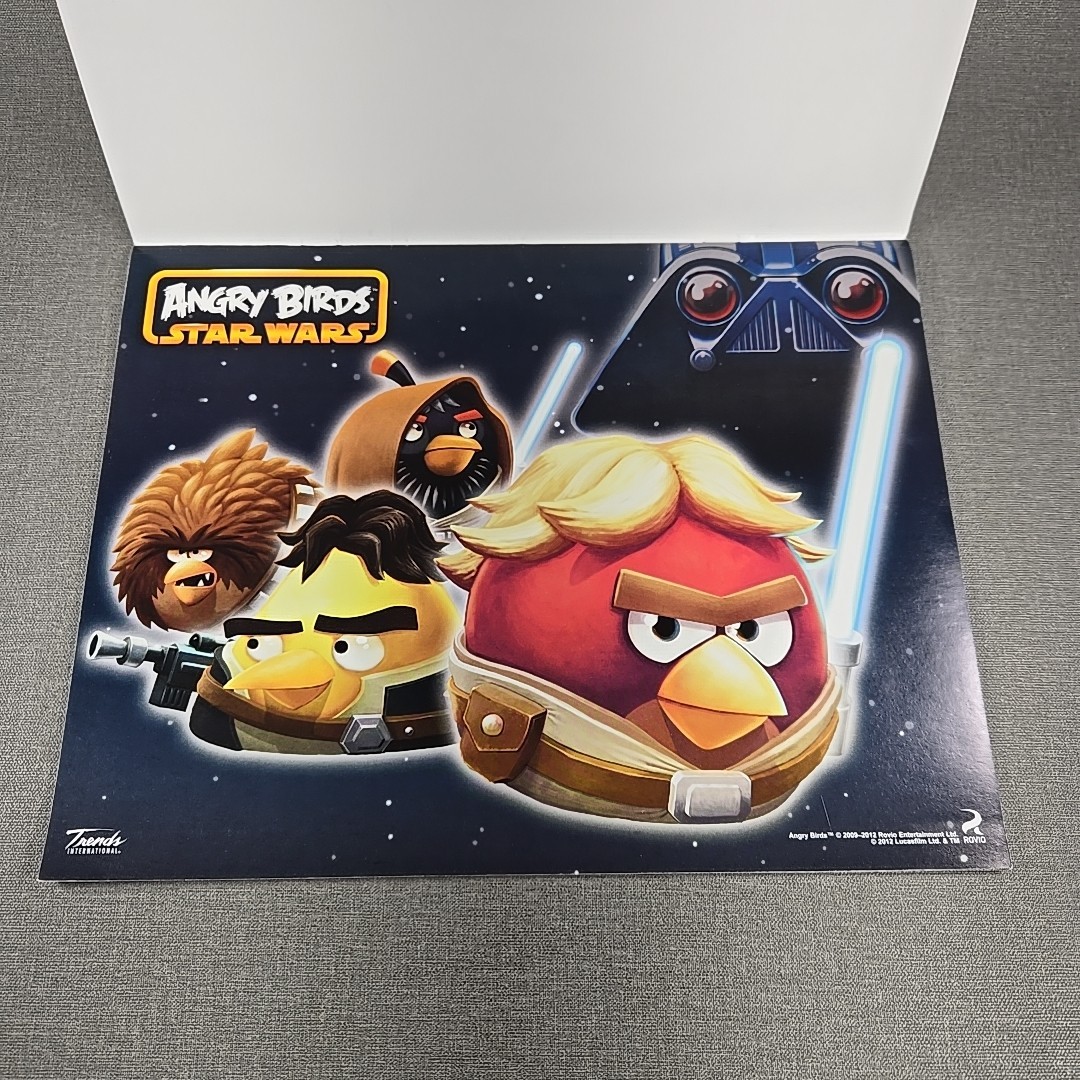 Star Wars ~ Angry Birds 12 Poster 2012 Poster Booklet ~ Staple Bound