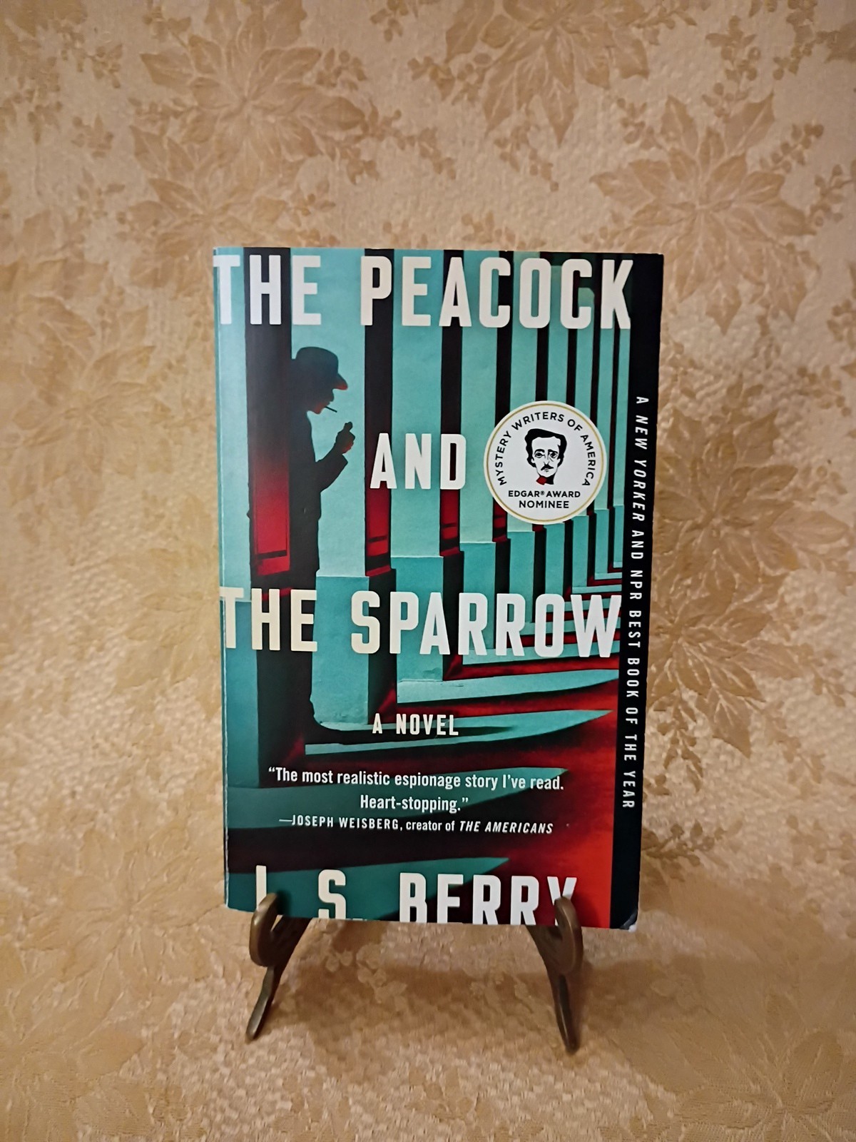 The Peacock and the Sparrow I.S. Berry 2024 Atria Paperback Espionage Novel Book