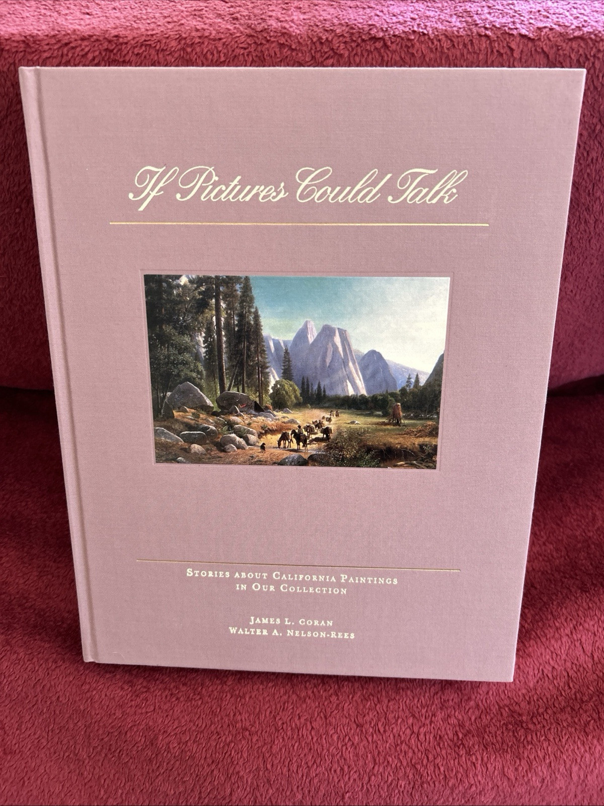 If Pictures Could Talk: Stories About California Paintings 1989 Rare 8 lb Book
