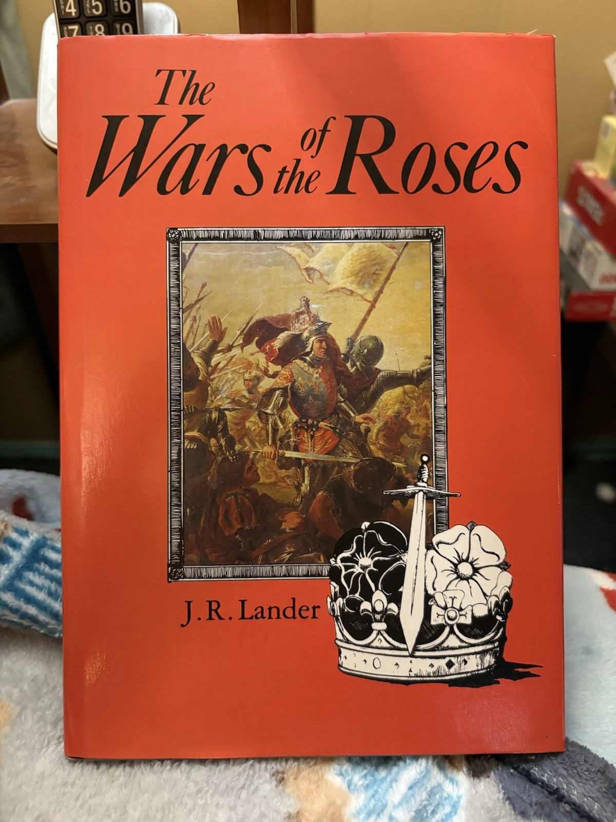 The Wars of the Roses J.R. Lander Hardcover Royalty St Martin’s Press 1990 1st