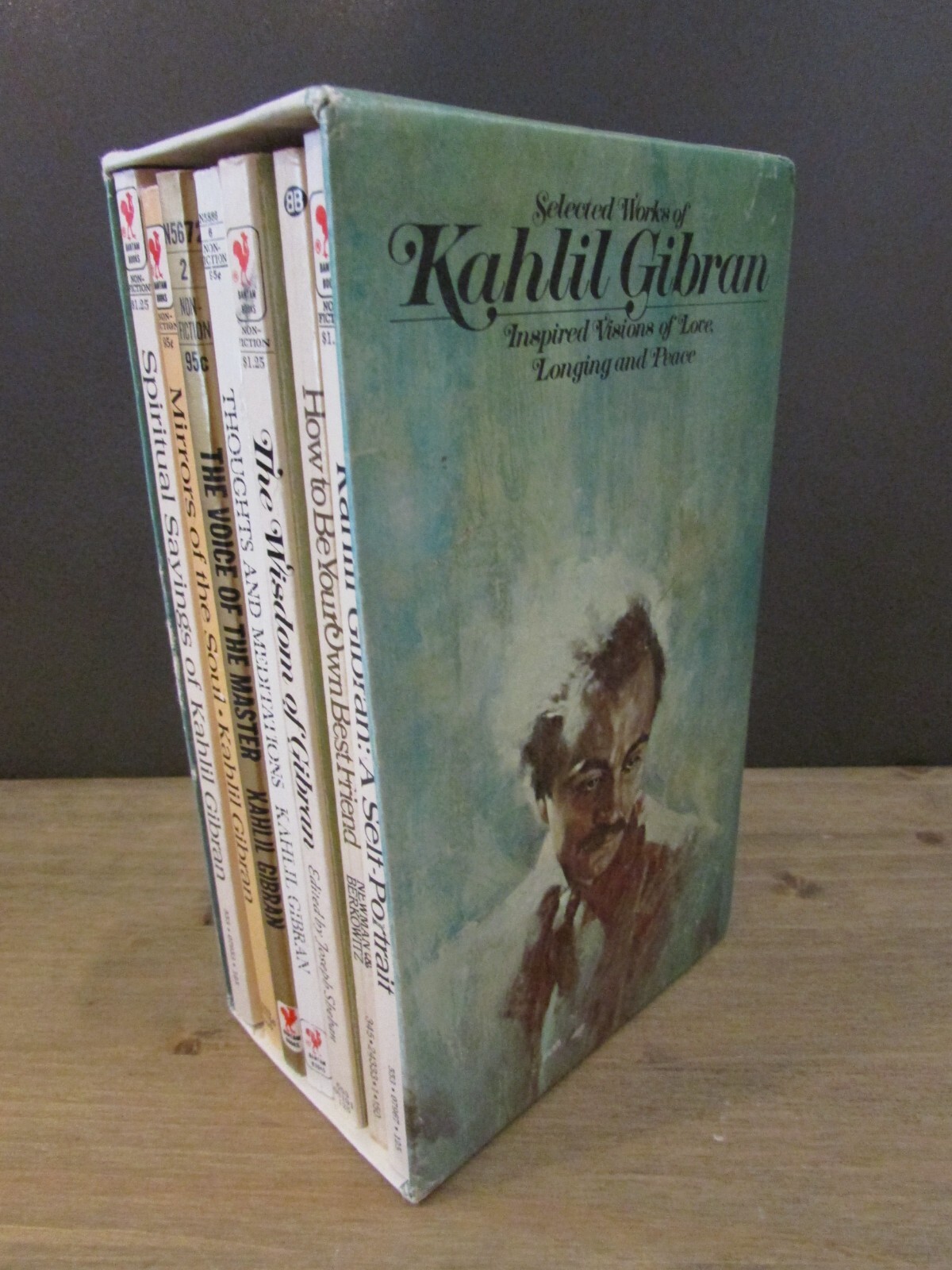 Selected Works of Kahlil Gibran 7 Vol Paperback Box Set Bantam Edition 1970s