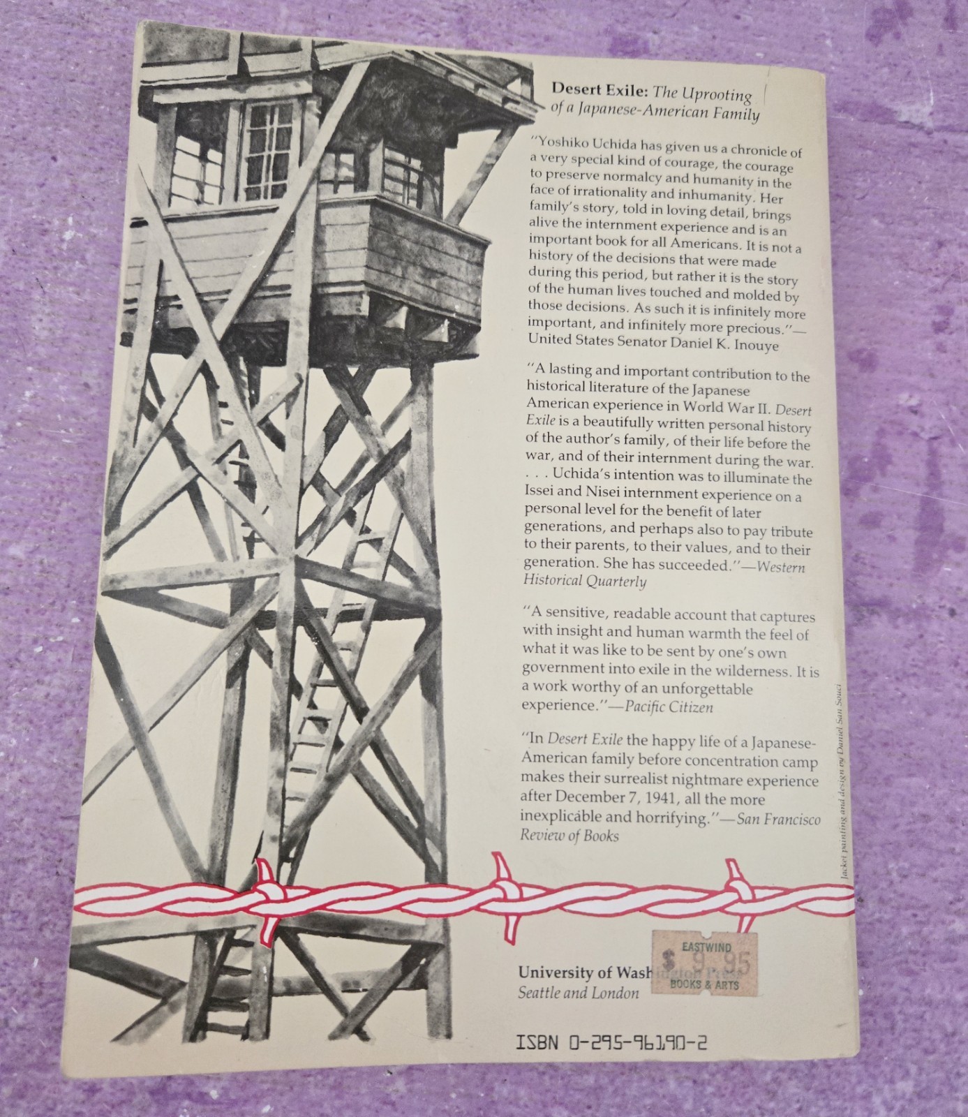 Desert Exile Uprooting of a Japanese American Family by Yoshiko Uchida WWII 1987