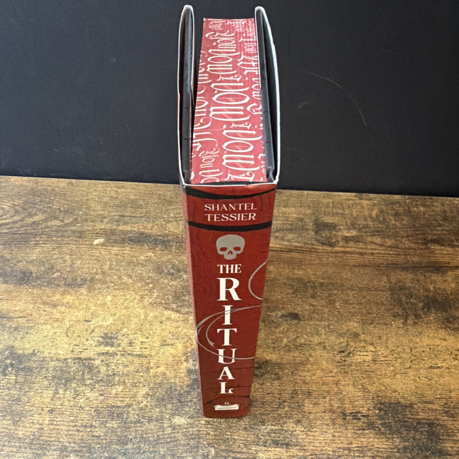 The Bookish Box THE RITUAL Shantel Tessier Sprayed Edges Special Edition