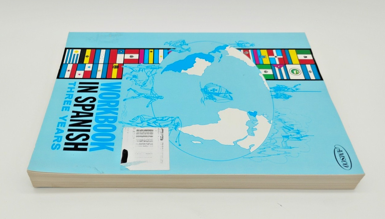 Spanish Workbook 3 Years Revised Edition AMSCO School Publication 1989 Textbook