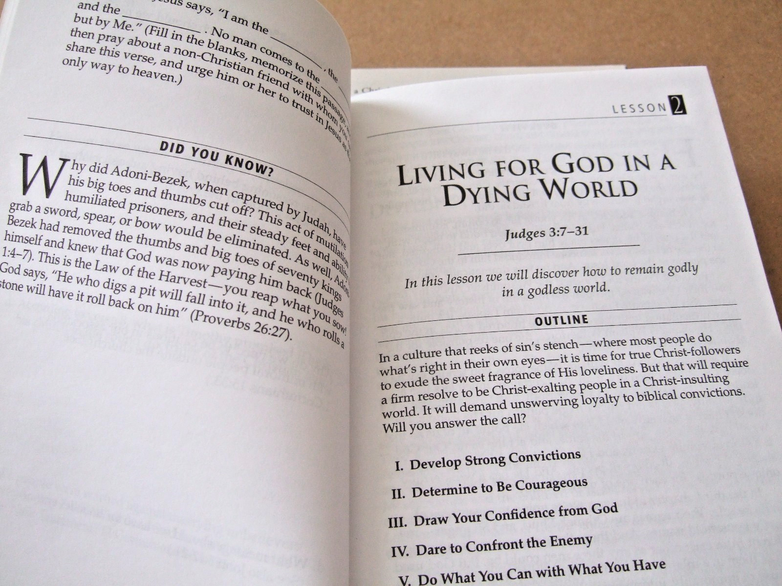 DR. DAVID JEREMIAH STUDY GUIDES THE BOOK OF JUDGES VOLUMES 1-2 2008