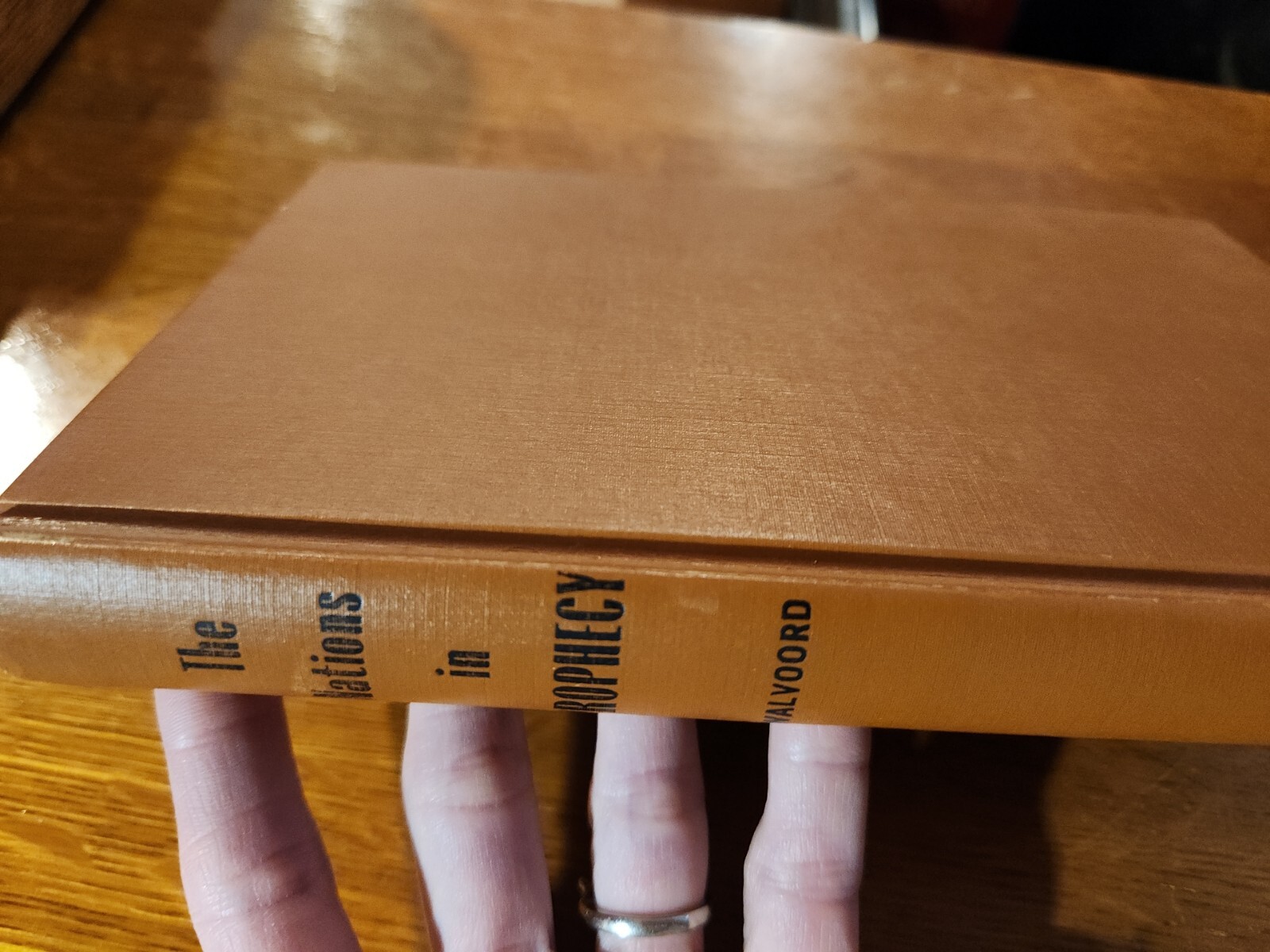 1967 1st Ed The Nations In Prophecy, John F. Walvoord Rare Hard To Find Vintage