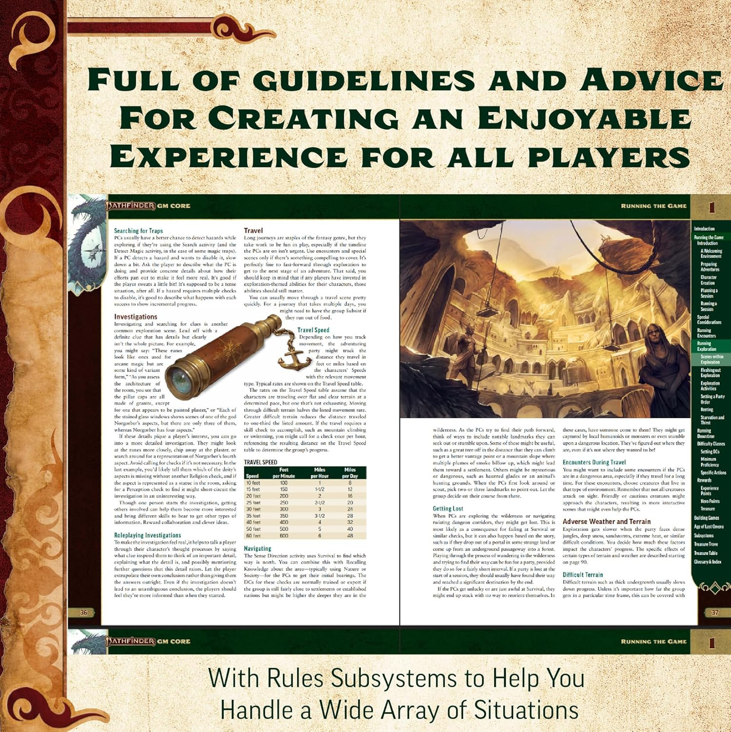 Pathfinder GM Core (P2) – Second Edition Remaster Game Master Rulebook 336 Pages