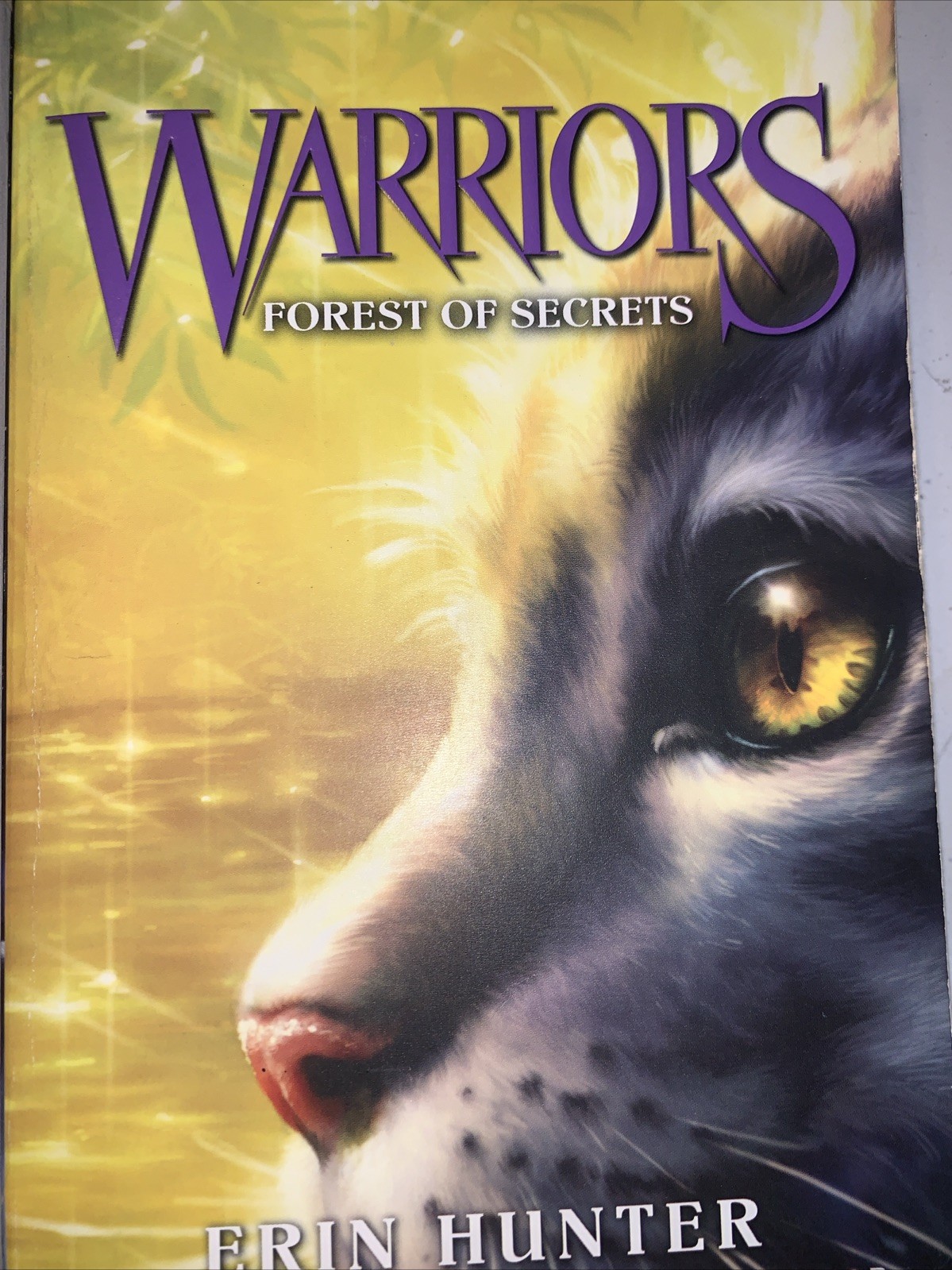 Warriors By Erin Hunter #2,3,4,5 Lot Of Paperback Books 1 W Damage See Pics