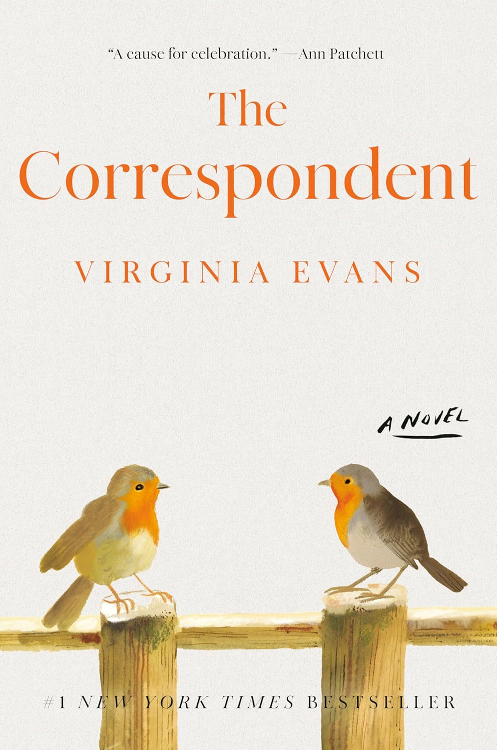 The Correspondent by Virginia Evans (Hardcover, 2025) #1 NYT Bestseller – NEW