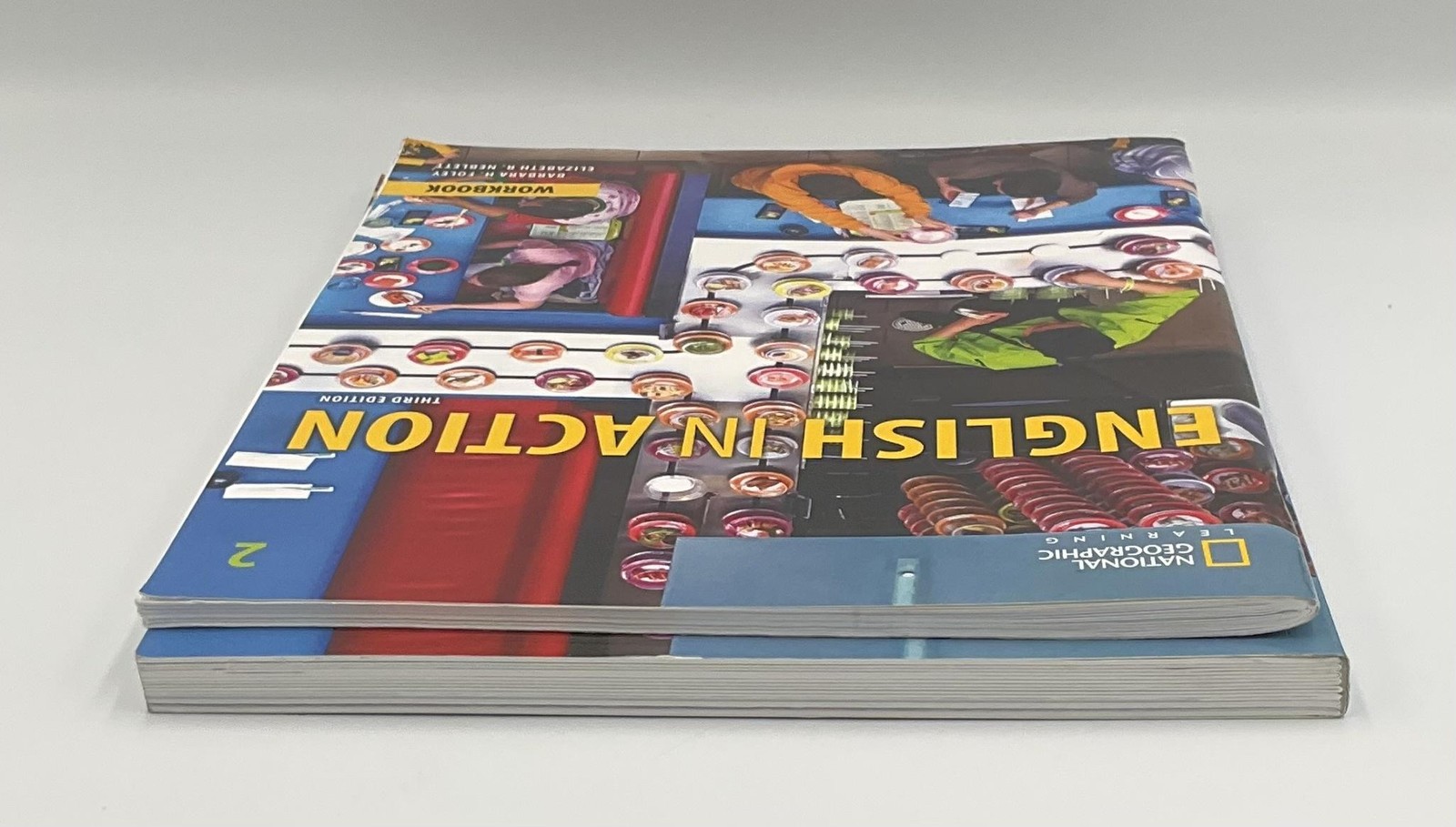English In Action 2 Workbook Lot 2 Foley Neblett NatGeo Learning PB Multicolor