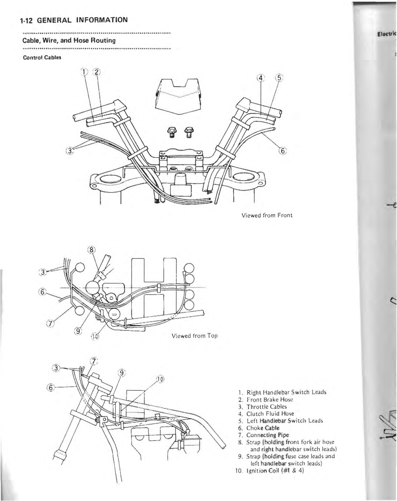 KAWASAKI ZG1200 Motorcycle Service Manual – STEEL WIRE BOUND – PROTECTIVE COVERS