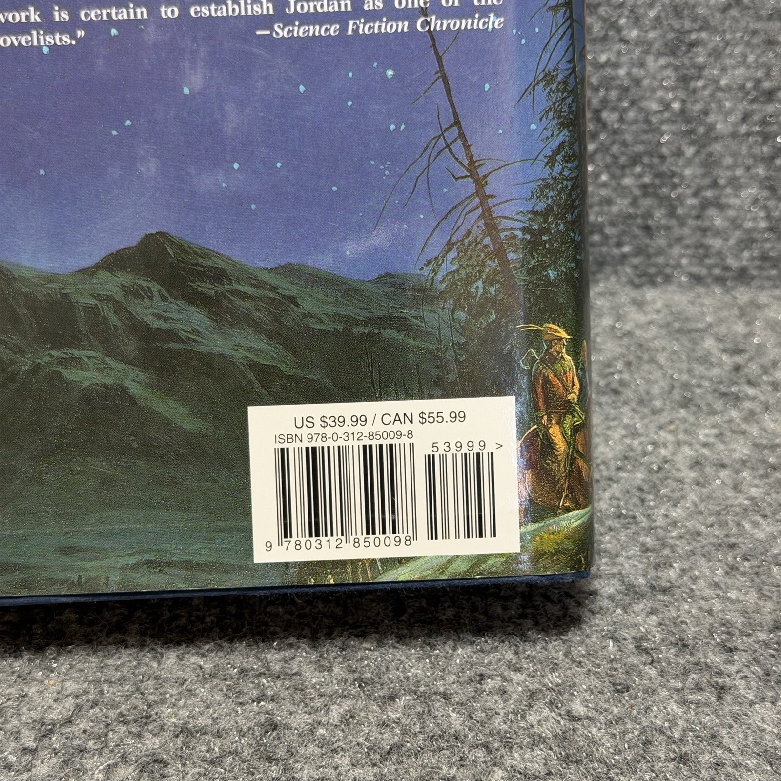 The Eye of the World by Robert Jordan Book Club Edition Vintage Hardback (1990)