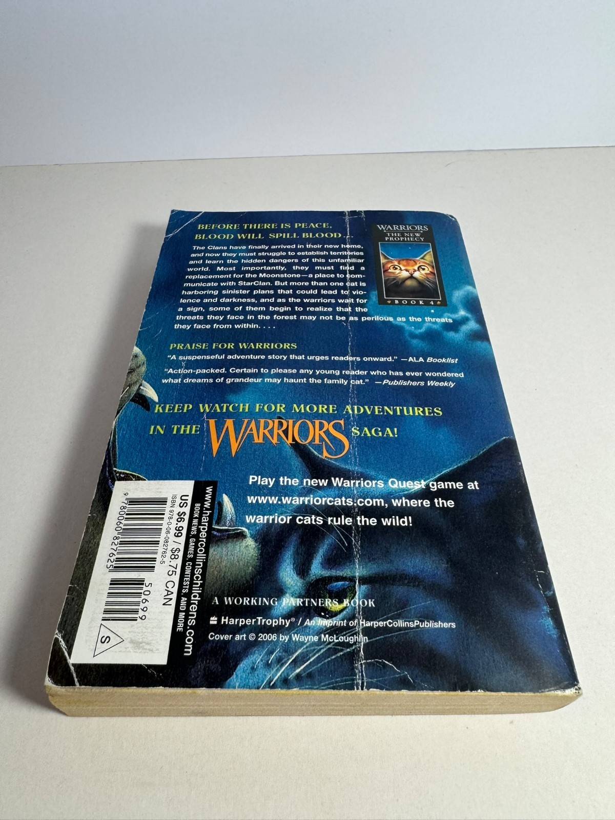 Warriors The New Prophecy First Edition Set 1-6 – Erin Hunter Paperback