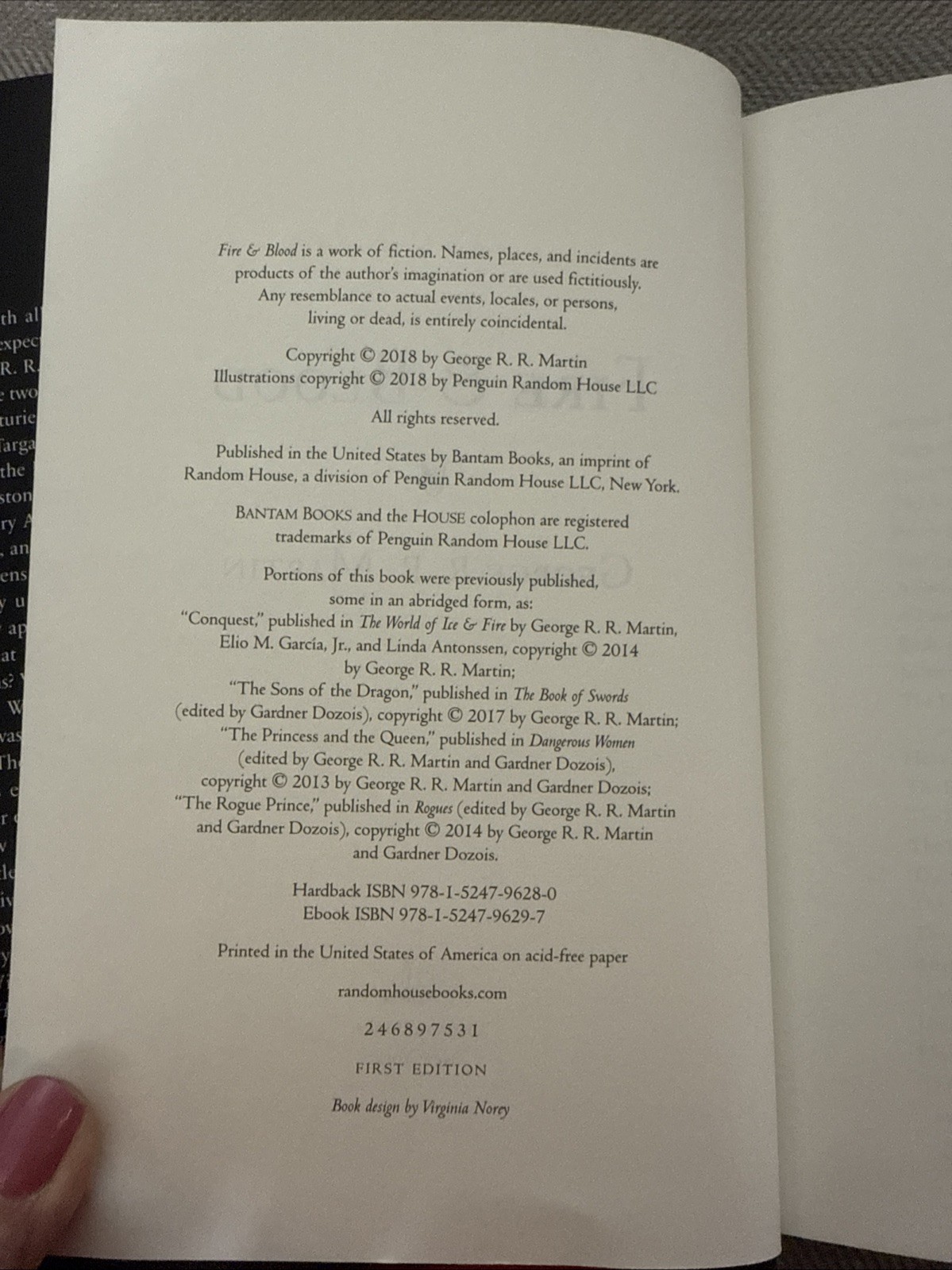 Fire and Blood : 300 Years Before a Game of Thrones by George R. R. Martin…