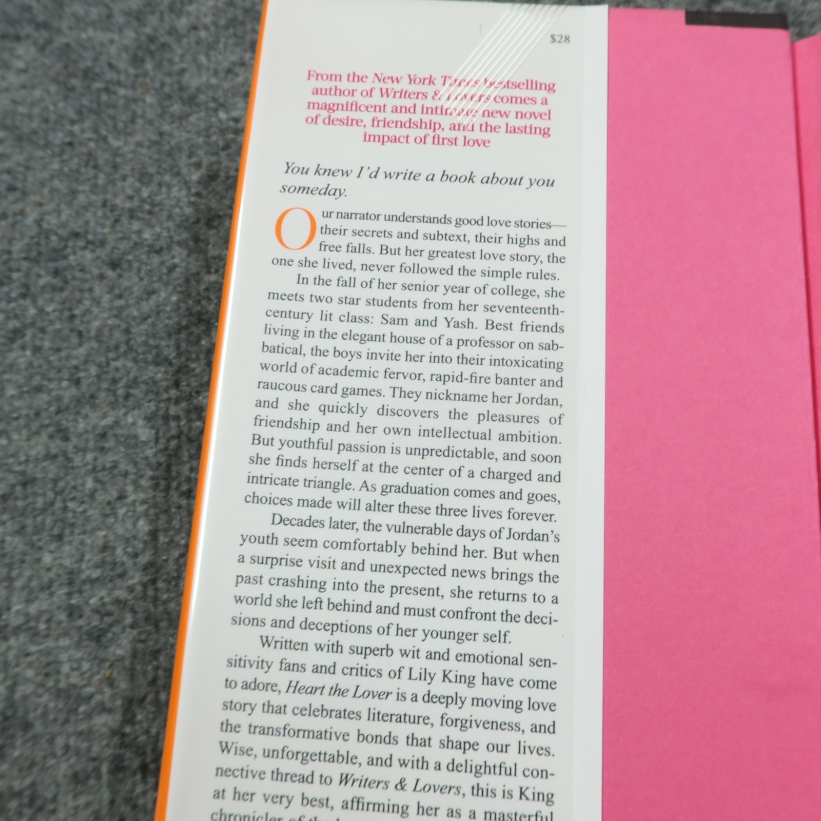 Heart the Lover By Lily King Hardcover