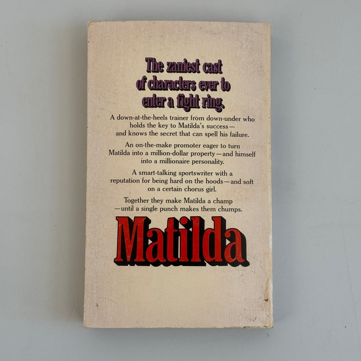 Matilda Paul Gallico 1970 First American Edition Vintage Paperback Berkley
