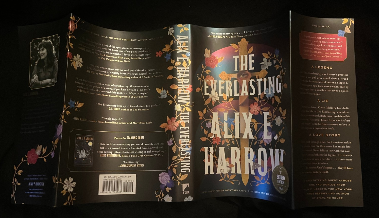 Alix E. Harrow signed The Everlasting 1st printing hardcover book